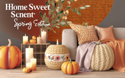 Home Sweet Scent: Spring Edition. (Playful, familiar)