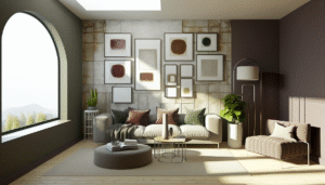 Mastering Mood: How to Select Art for a Dramatic and Cohesive Gallery Wall