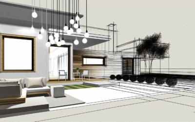 Modern home exterior with warm wood cladding and clean lines