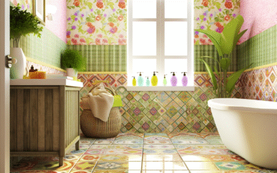 “Revitalize Your Bathroom: Top Fresh Spring Wallpaper Trends to Brighten Your Space”