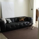 Elegant Brown Retro Area Rug for Living Room & Bedroom Comfort photo review