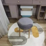 Cozy Minimalist Cream Round Rug - Fluffy Soft Living Room Charm photo review