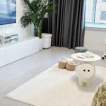Luxurious Abstract Plush Carpet for Modern Living Spaces photo review