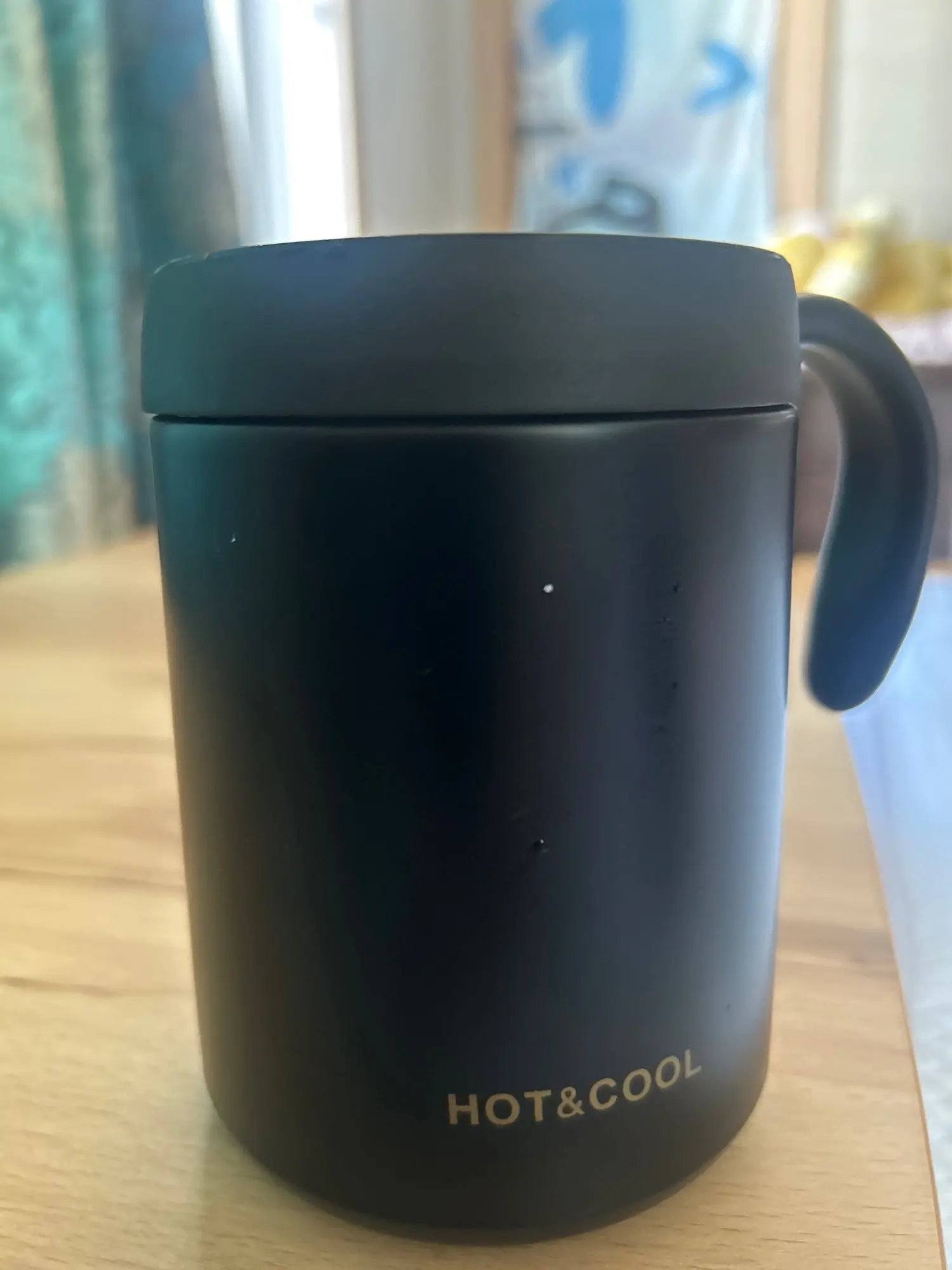 350/500ml Insulated Coffee Mug with Handle Stainless Steel Insulated Mug Coffee Tumbler Thermos Tea Cups with Lip photo review
