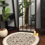 Luxurious Round Medieval Carpet for Cozy Living Spaces photo review