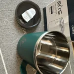 Stylish 500 ml Insulated Stainless Steel Coffee Mug with Handle photo review