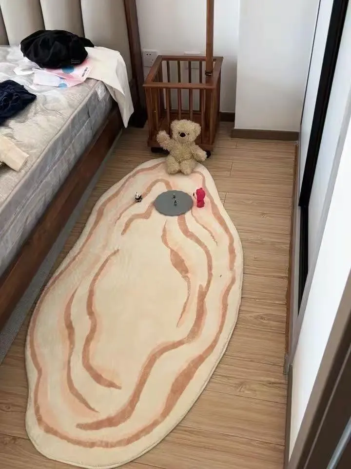 Luxurious Non-Slip Plush Floor Mat for Cozy Living Spaces photo review