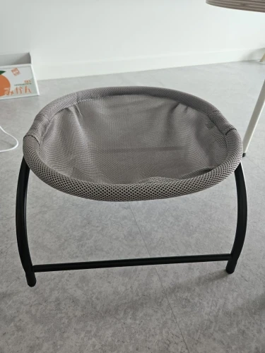 Cooling Cat Hammock Bed - Breathable Pet Lounge for Comfort photo review