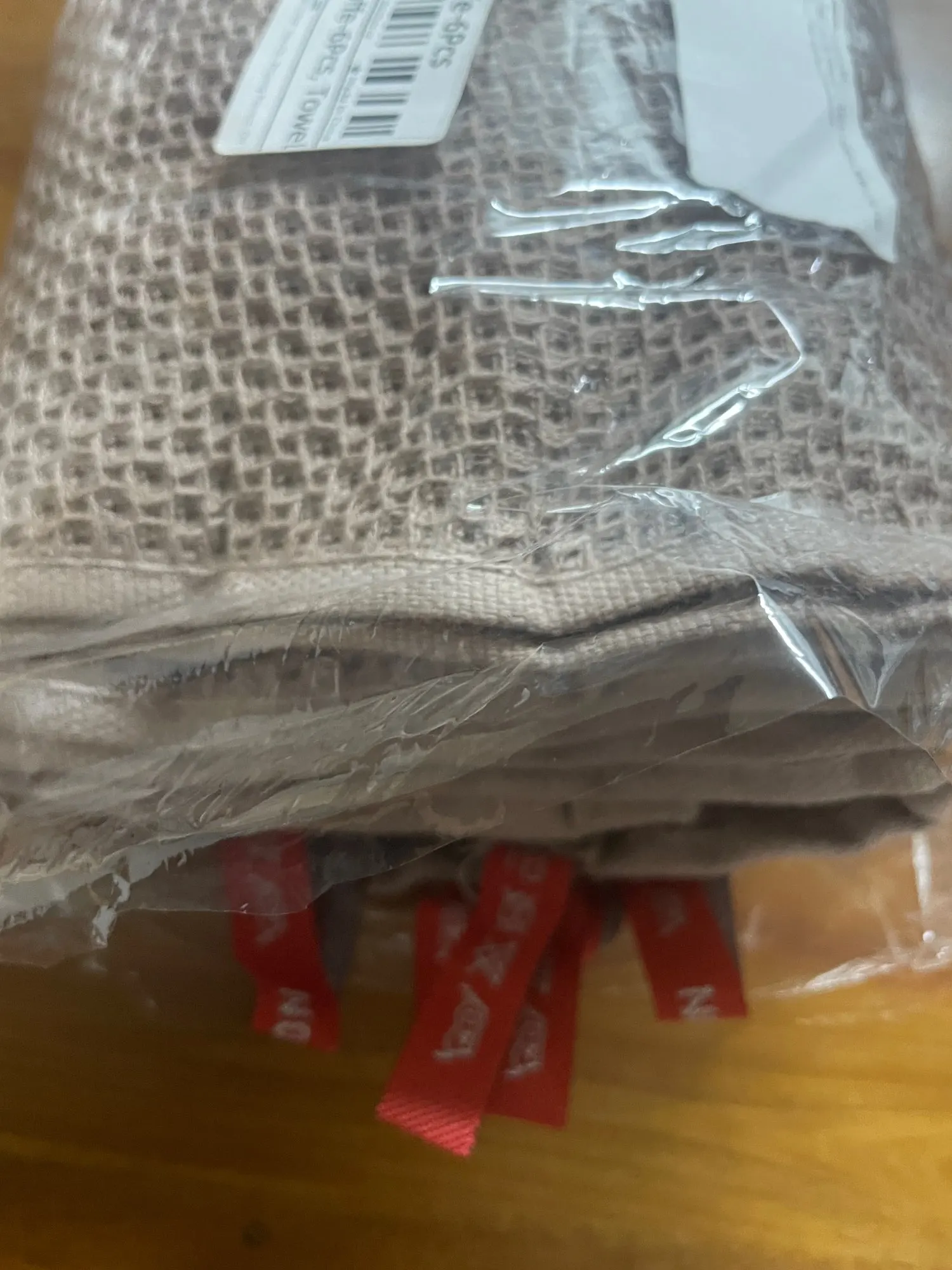 4/6Pcs Cotton Dishcloth Soft Absorbent Kitchen Towel Household Cleaning Cloth Kitchen Tools Gadgets Wash Cloth photo review