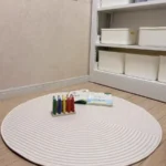 Chic Round Washable Rugs for Bedroom & Living Room Comfort photo review