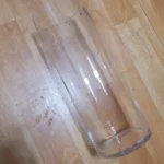 Transparent Glass Flower Vase Simple Design Living Room Decor Fre Flower Arrangement Premium Feeling Straight Cylinder Vase photo review