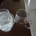 Elegant Double Wall Borosilicate Glass Mug - 350 ml Insulated Delight photo review