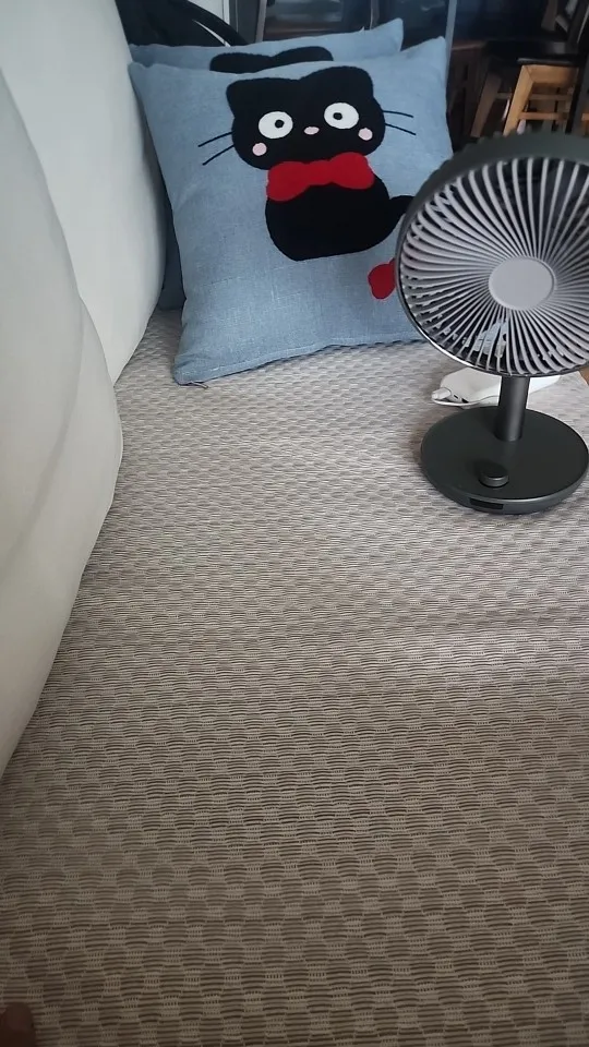 Cooling Blue Ice Silk Sofa Cover - Slip-Resistant Comfort for All Seasons photo review