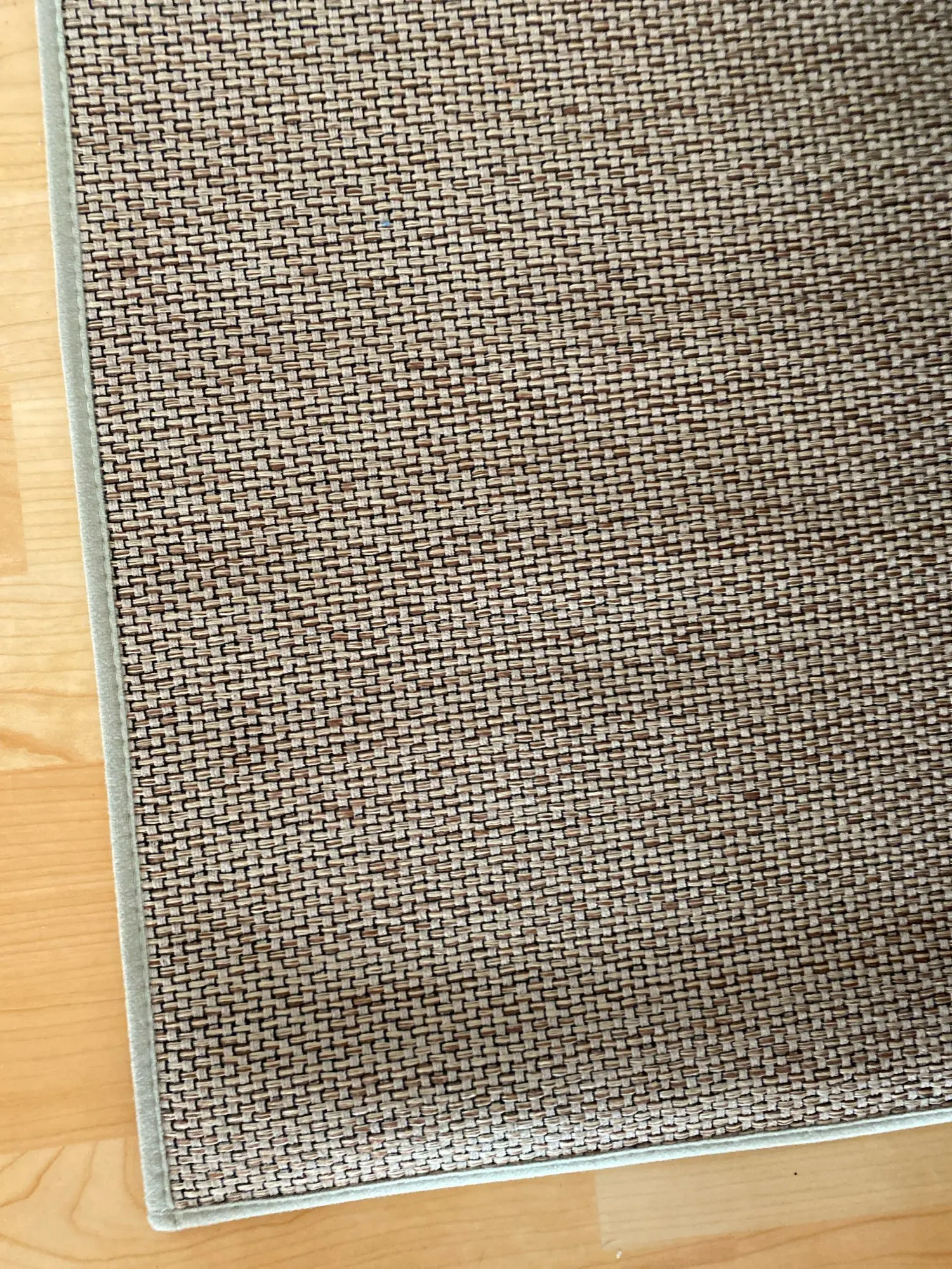 Linen Weave Kitchen Floor Mat Anti-slip Washed Rug Rubber Bottom Natural Twill Flax Entry Door Long Carpet Oil-resistant Durable photo review