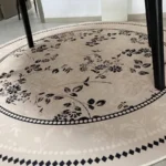 Luxurious Round Medieval Carpet for Cozy Living Spaces photo review