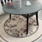 Luxurious Round Medieval Carpet for Cozy Living Spaces photo review