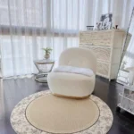 Luxurious Round Medieval Carpet for Cozy Living Spaces photo review