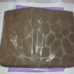 Luxurious Cobblestone Non-Slip Memory Foam Bath Mat photo review