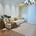 Elegant Brown Retro Area Rug for Living Room & Bedroom Comfort photo review