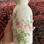 Retro Garden Pink Flower Cerc Small Diameter Vase Decorative Item Office Desktop Dining Table Creative Vintage Countryside... photo review