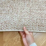 Elegant Brown Retro Area Rug for Living Room & Bedroom Comfort photo review