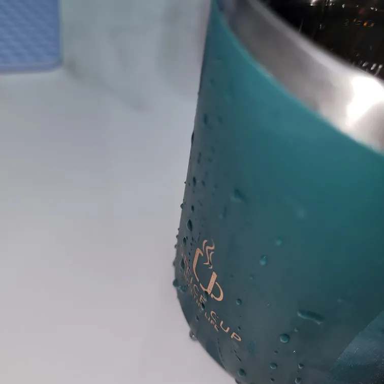 Stylish 500 ml Insulated Stainless Steel Coffee Mug with Handle photo review