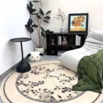Luxurious Round Medieval Carpet for Cozy Living Spaces photo review