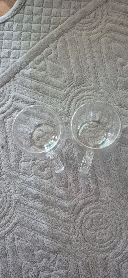 Elegant Double Wall Borosilicate Glass Mug - 350 ml Insulated Delight photo review