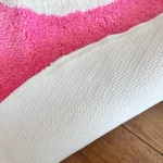 Luxurious Round Velvet Rug for Cozy Bedroom Aesthetics photo review