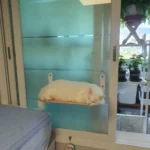 Sunshine Bliss: Foldable Suction Cup Cat Hammock Bed photo review