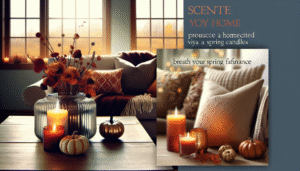 Scent Your Way Home: Spring Candles. (Action-oriented, memorable)