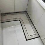 Light Luxury Simple Decorate Kitchen Carpet L-shaped Soft Mat Non-slip Oil-proof Waterproof PVC Easy To Clean Rug Ковер Tapis 러그 photo review