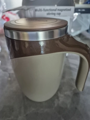 Effortless Magnetic Mixing Cup - Stylish Travel Companion photo review
