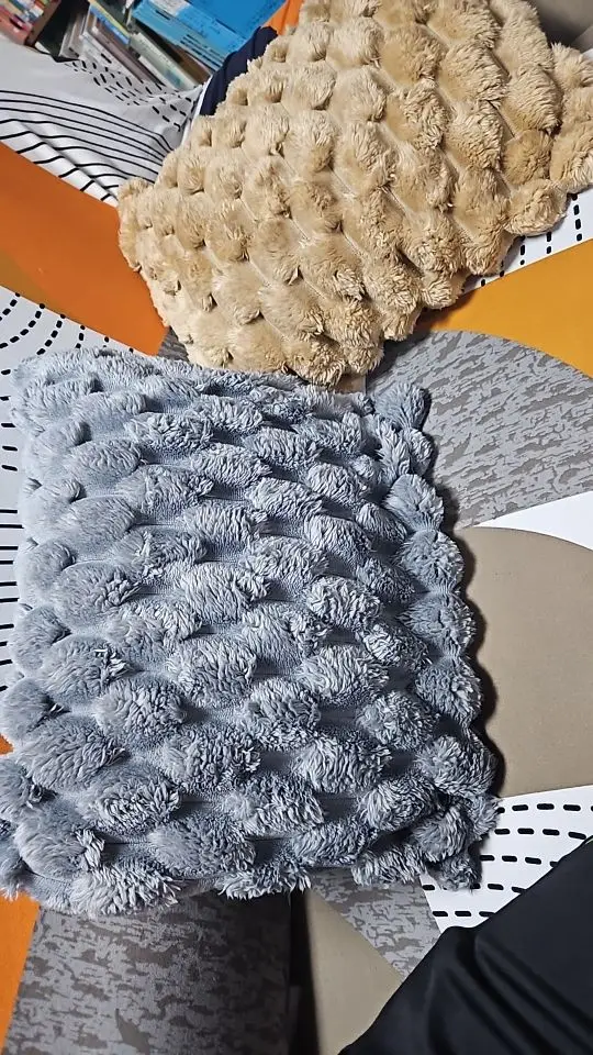 Cozy Cream Pineapple Turtle Plush Pillowcase for Home Decor photo review