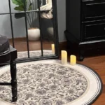 Luxurious Round Medieval Carpet for Cozy Living Spaces photo review