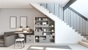 Small Space Solutions To Maximize Staircase Space