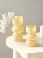 Nordic Ins Simple Luxury Glass Flower Vase Decorative Item High Aesthetic Value Fre Flower Arrangement Home Desktop Decorat...