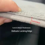 3PC bathroom waterproof non-slip sponge carpet three-piece set, can wash home decoration - Image 6