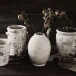 Jingdezhen-vintage hand-painted ceramic vase, dried flowers, flower arrangement, living room ornaments - Image 3