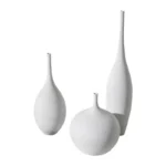 Handmade Cerc Large Flower Vase Wabi-Sabi Sle Home Decor Artistic High-End Decoration Accories Modern mat Sle - Image 5