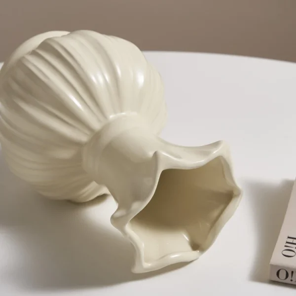 Elegant Simple Modern Pumpkin Vase for Chic Home Decor