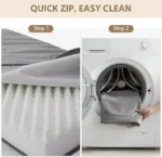 Ultimate Chew-Proof Dog Bed for Large Breeds - Waterproof Comfort - Image 6