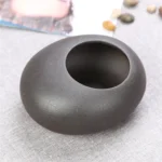 Rustic Cerc Flower Vase Indoor Desktop Decoration Pot for Water Cultivation Succulent Plants Copper ass een Ivy - Image 4