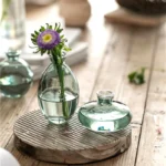 Transparent Glass Vase Retro Class Vase Pot Nordic Flower Bottle Retro Plants Glass Jar Wedding Decoration Home Decor florero - Image 6