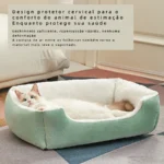 Cozy Square Cat Nest: Anti-Skid Comfort for Feline Bliss
