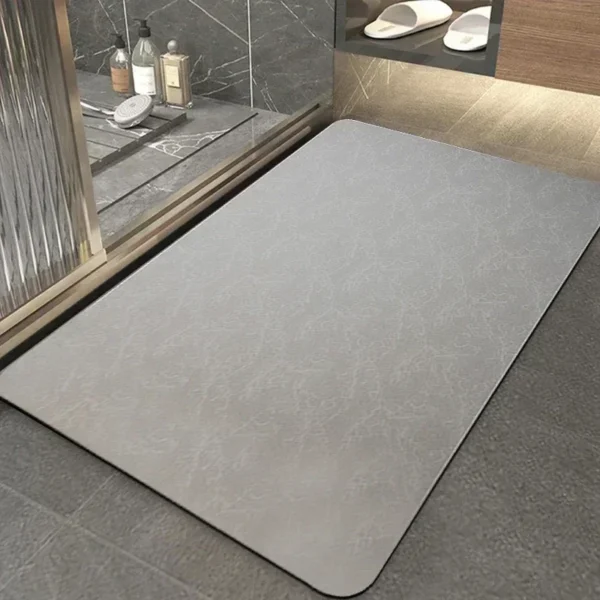 Smilp Bath Rug Super Absorbent Bath Mat Bathroom Rugs Washable Doormats Bathtub Side Carpet Anti-slip Shower Mat Foot Pad 발매트