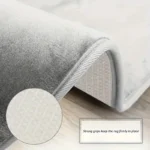 3PC bathroom waterproof non-slip sponge carpet three-piece set, can wash home decoration - Image 3