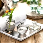 Transparent Glass Vase Retro Class Vase Pot Nordic Flower Bottle Retro Plants Glass Jar Wedding Decoration Home Decor florero - Image 2