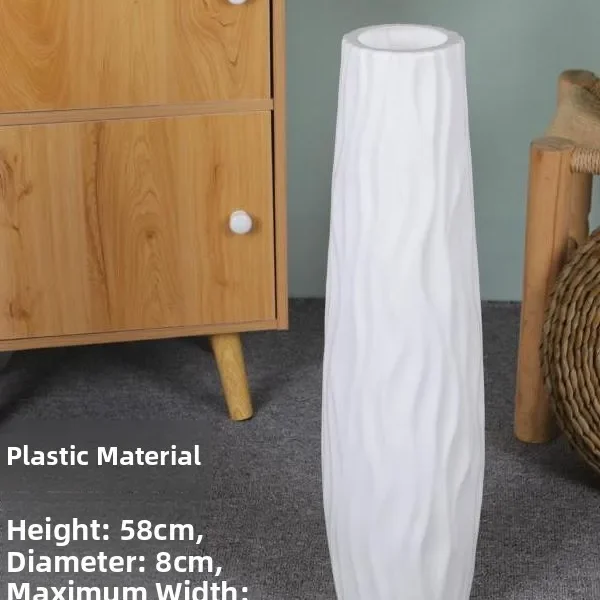 Minimalist Rattan Iron Art Vase for Elegant Floral Displays