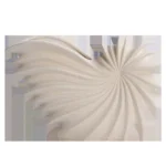 Sophisticated Frosted White Ceramic Vase for Modern Spaces - Image 5